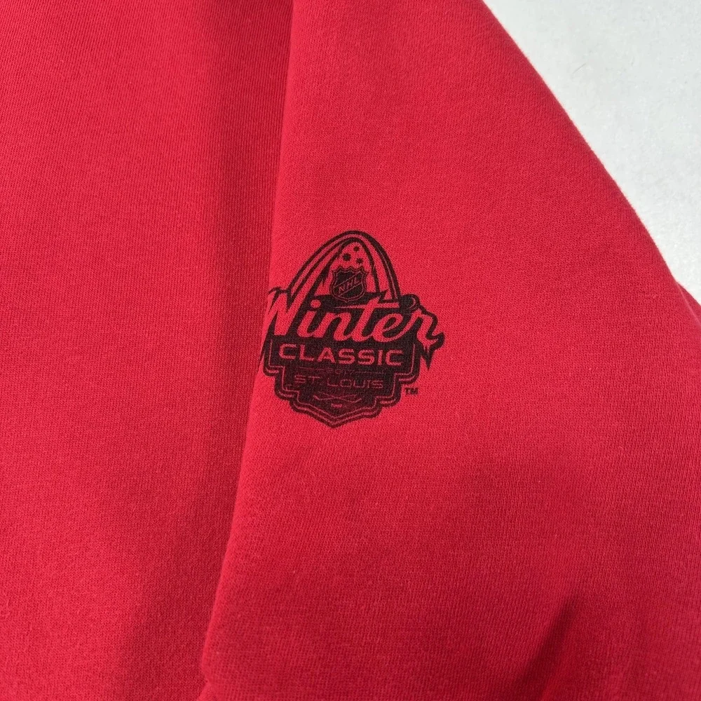 Chicago Blackhawks Hoodie‎ Mens XL Red NHL Hockey Reebok Toews 19 Winter Classic